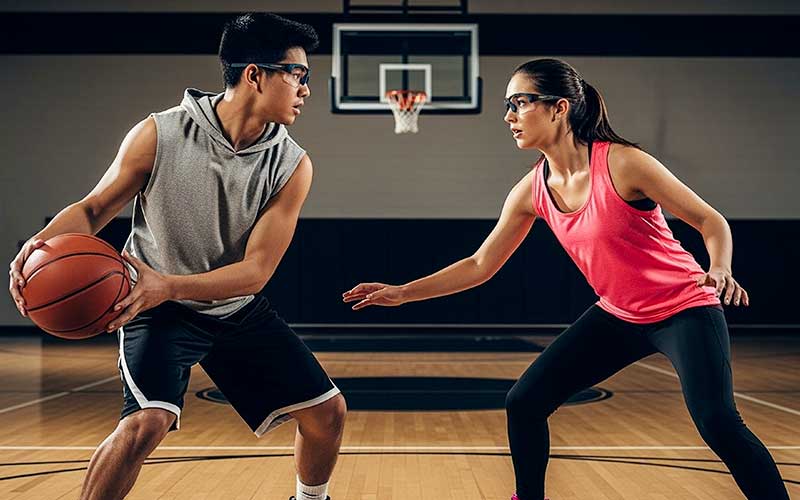 occhiali sportivi graduati